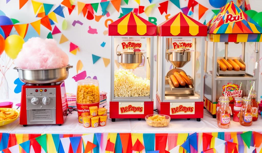 Cotton Candy vs Popcorn Machine Rentals: Which Is Better for Your Party?