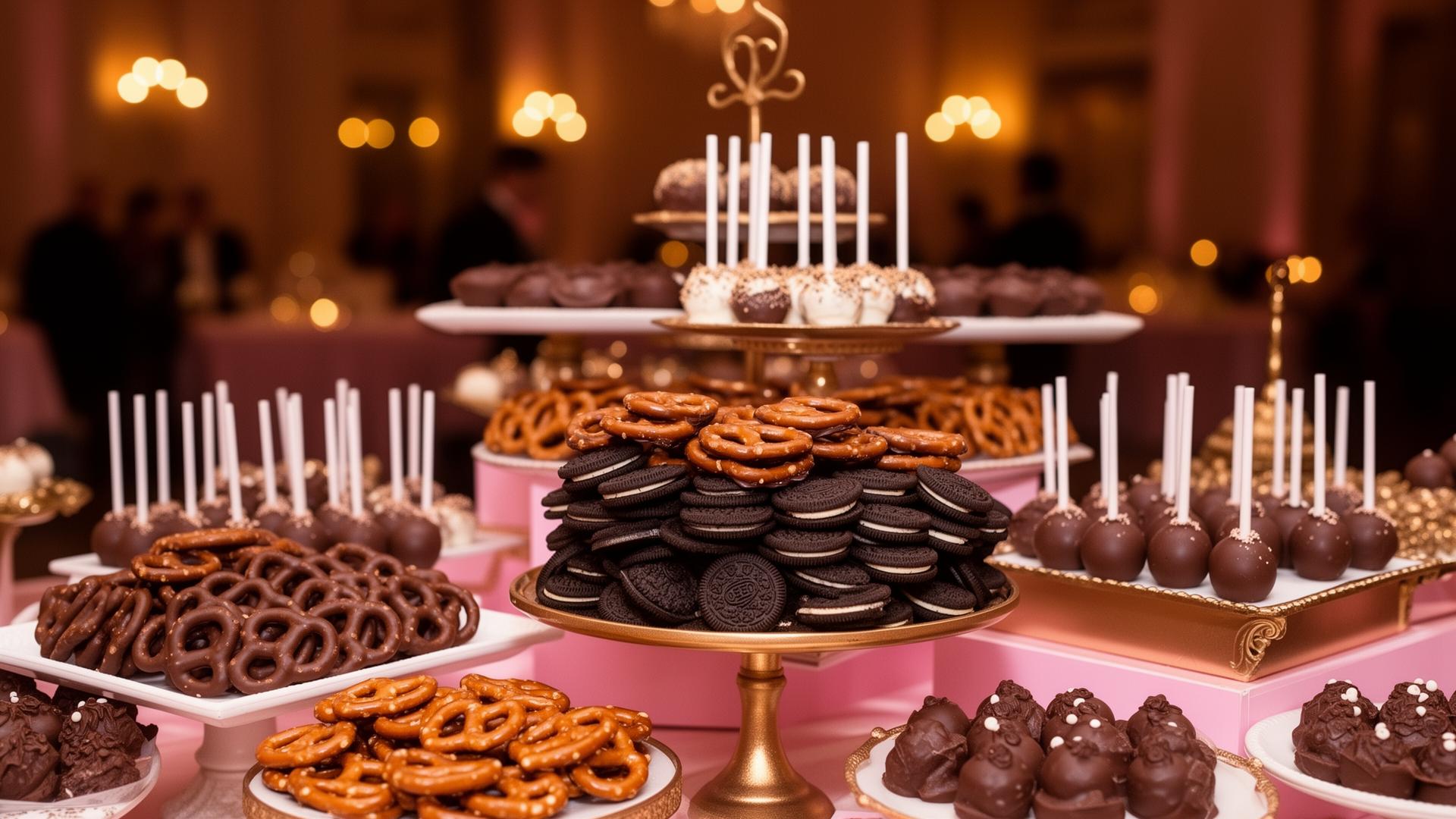 Sweet and Vicious Creations chocolate treats display at a New Jersey event